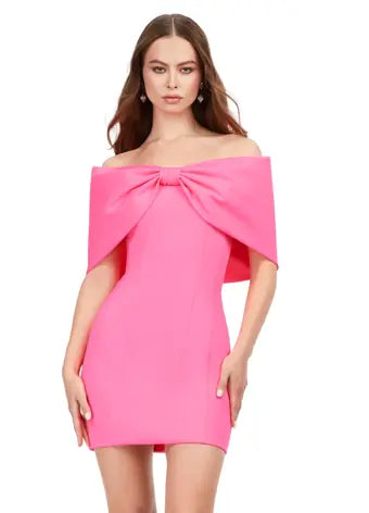 emerson off the shoulder dress AshleyLauren 23 Style# 4640 – Charlotte & Emerson
